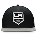 Herenpet Fanatics  Core Snapback Los Angeles Kings Black-Stone Gray