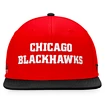 Herenpet Fanatics Iconic Color Blocked Snapback Iconic Color Blocked Snapback Chicago Blackhawks