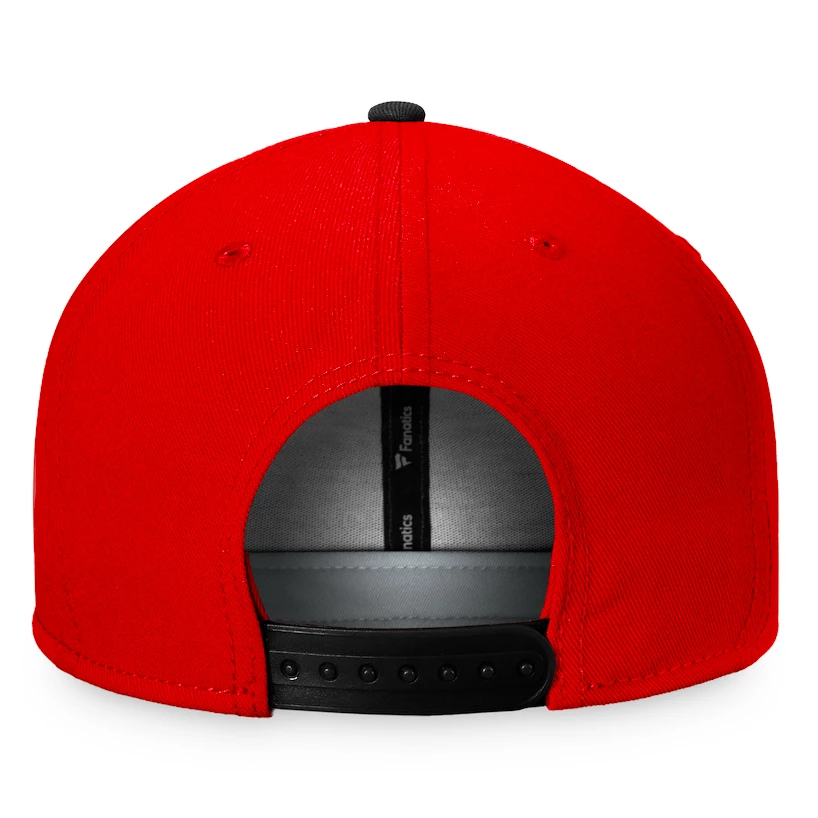 Herenpet Fanatics Iconic Color Blocked Snapback Iconic Color Blocked Snapback Chicago Blackhawks