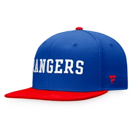 Herenpet Fanatics Iconic Color Blocked Snapback Iconic Color Blocked Snapback New York Rangers