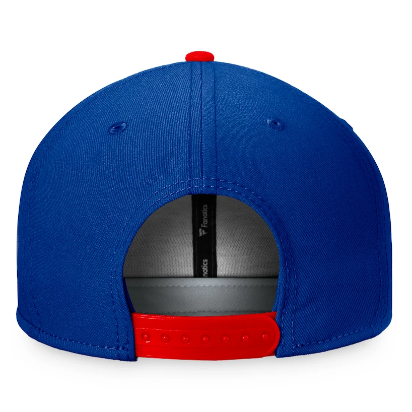 Herenpet Fanatics Iconic Color Blocked Snapback Iconic Color Blocked Snapback New York Rangers