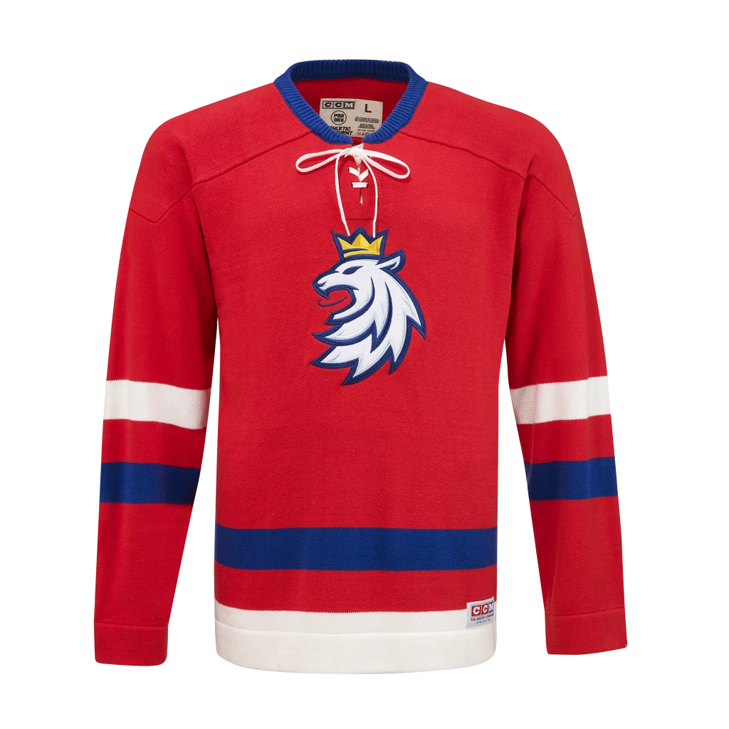 Herentrui CCM  FLAG VINTAGE SWEATER TEAM CZECH Red