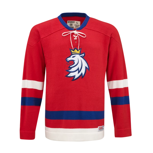Herentrui CCM  FLAG VINTAGE SWEATER TEAM CZECH Red
