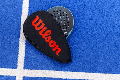 Hoes voor padelracket Wilson  Padel Cover Black/Infrared