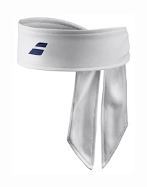 Hoofdband Babolat Tie Headband White/Sodalite Blue
