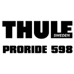 Voor Thule Proride 598 fietsendrager