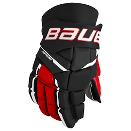 IJshockey handschoenen Bauer Supreme M3 Black/Red Intermediate