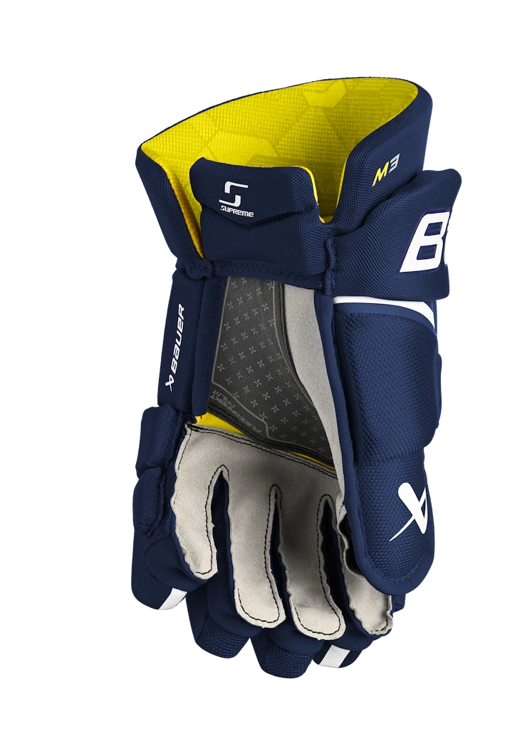 IJshockey handschoenen Bauer Supreme M3 Navy Intermediate