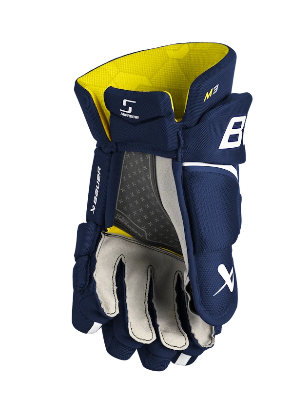IJshockey handschoenen Bauer Supreme M3 Navy Intermediate
