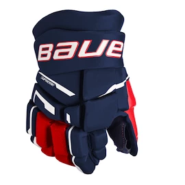 IJshockey handschoenen Bauer Supreme M3 Navy/Red/White Junior