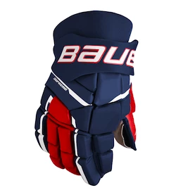 IJshockey handschoenen Bauer Supreme M3 Navy/Red/White Senior