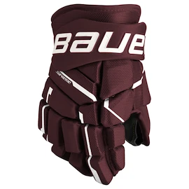 IJshockey handschoenen Bauer Supreme M5PRO Maroon Junior