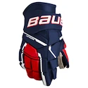 IJshockey handschoenen Bauer Supreme M5PRO Navy/Red/White Intermediate