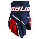 IJshockey handschoenen Bauer Supreme M5PRO Navy/Red/White Junior