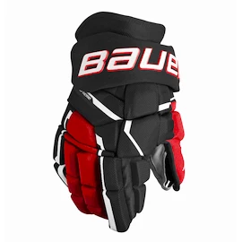 IJshockey handschoenen Bauer Supreme MACH Black/Red Intermediate