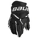IJshockey handschoenen Bauer Supreme MACH Black/White Intermediate 13 inch