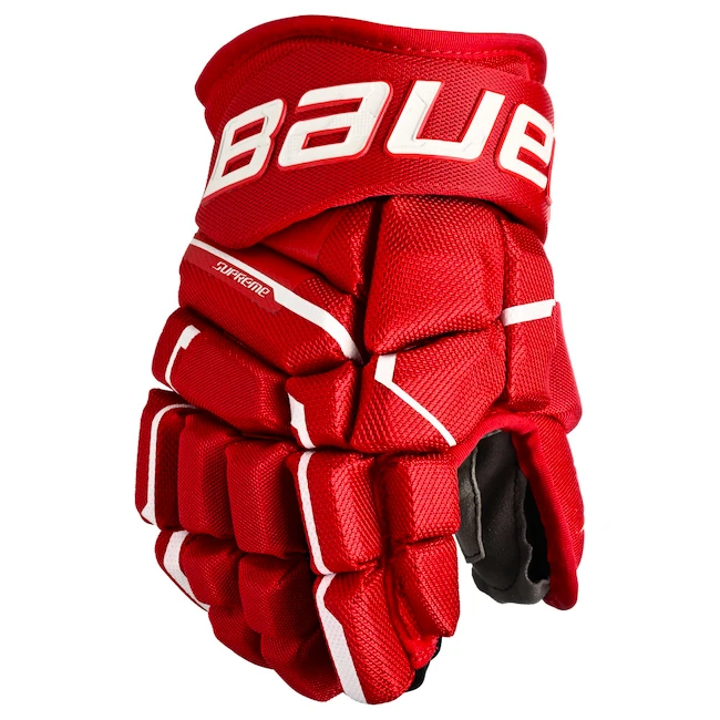 IJshockey handschoenen Bauer Supreme MACH Red Junior