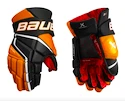 IJshockey handschoenen Bauer Vapor 3X Black/Orange Intermediate