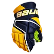 IJshockey handschoenen Bauer Vapor 3X - MTO Navy/gold Junior