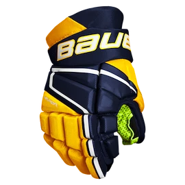 IJshockey handschoenen Bauer Vapor 3X - MTO Navy/gold Junior