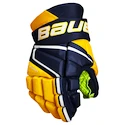 IJshockey handschoenen Bauer Vapor 3X Navy/Gold Junior 11 inch