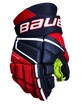 IJshockey handschoenen Bauer Vapor 3X navy/red/white Junior
