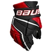 IJshockey handschoenen Bauer Vapor 3X PRO Black/Red Junior 11 inch