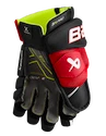 IJshockey handschoenen Bauer Vapor 3X PRO Black/Red Junior