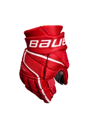 IJshockey handschoenen Bauer Vapor 3X PRO red Junior
