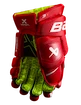 IJshockey handschoenen Bauer Vapor 3X red Junior