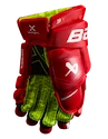 IJshockey handschoenen Bauer Vapor 3X red Junior