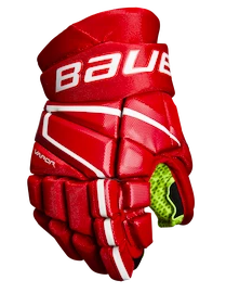 IJshockey handschoenen Bauer Vapor 3X red Junior