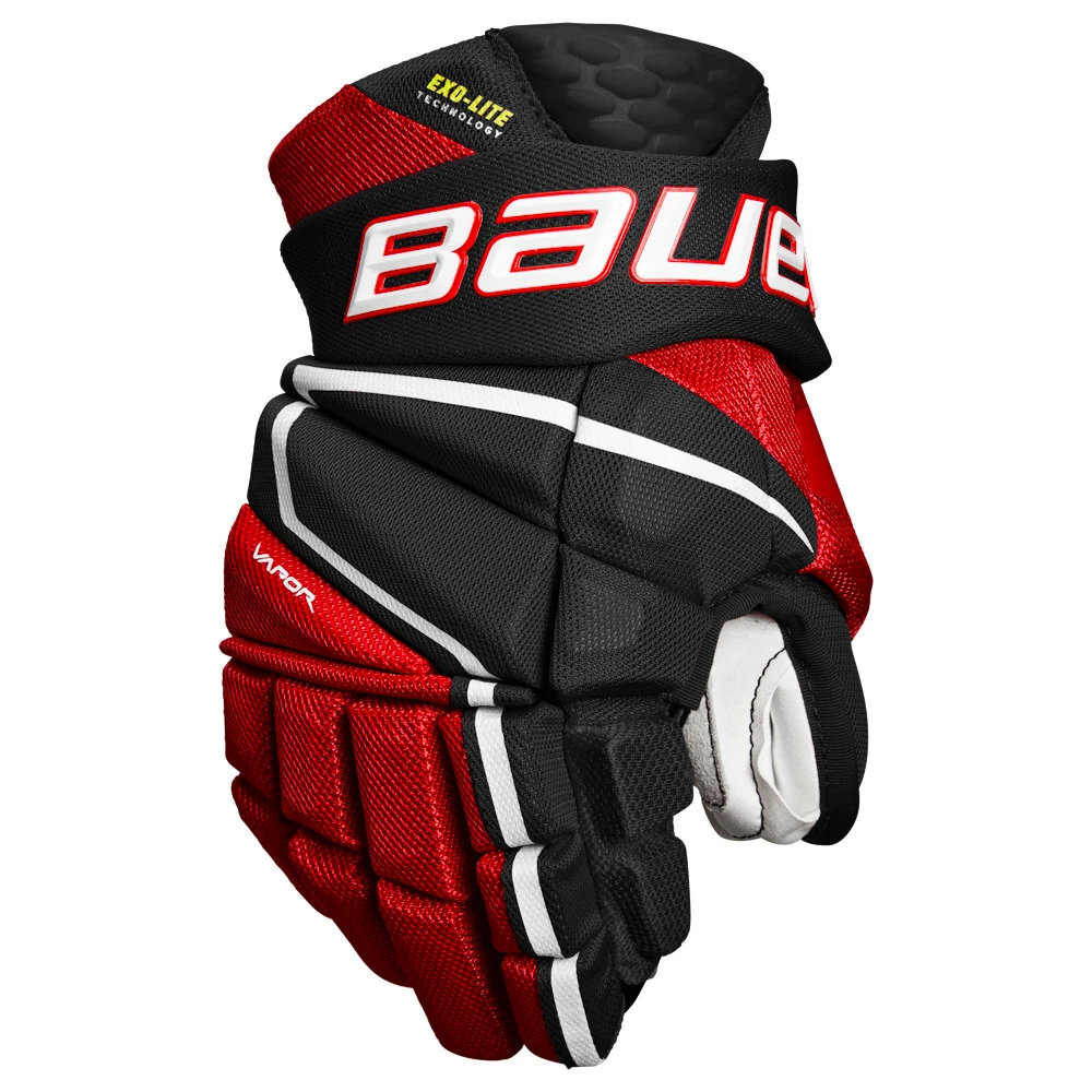IJshockey handschoenen Bauer Vapor Hyperlite black/red Intermediate