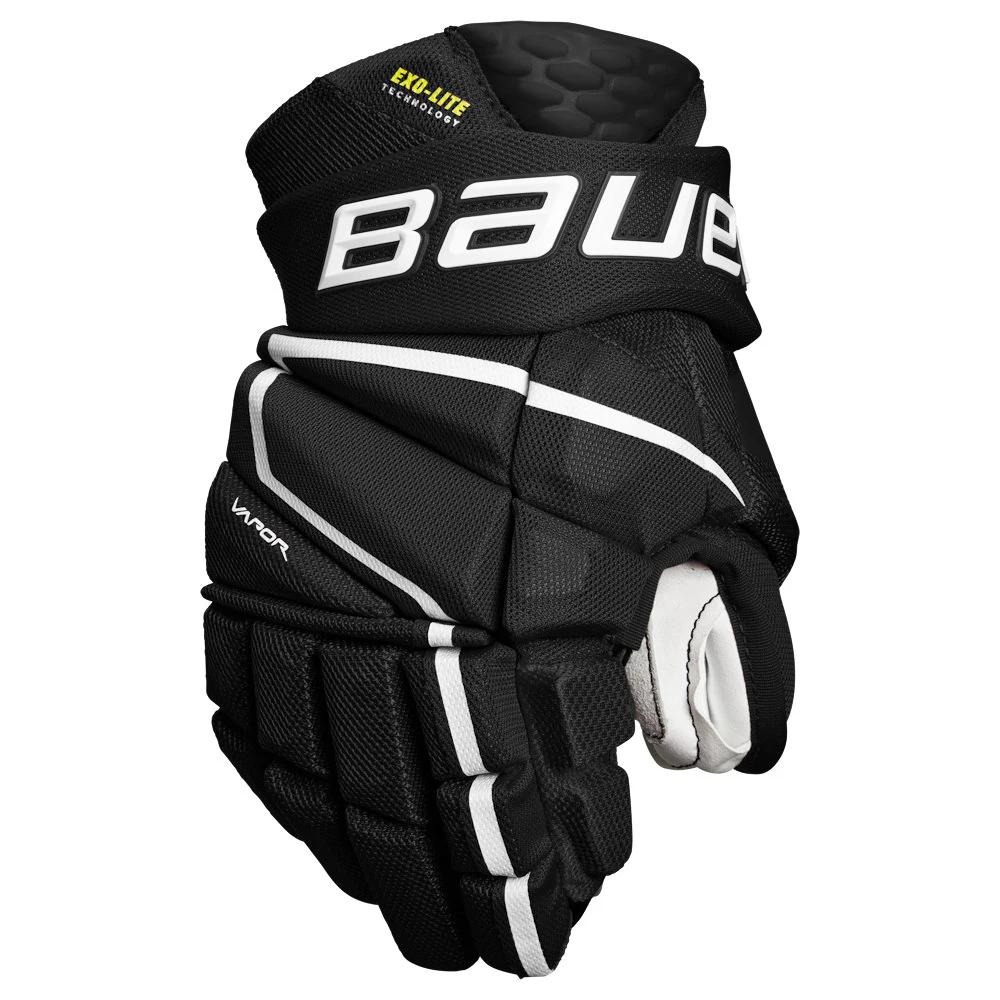 IJshockey handschoenen Bauer Vapor Hyperlite Black/White Junior