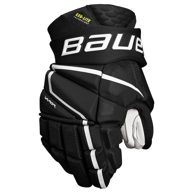IJshockey handschoenen Bauer Vapor Hyperlite Black/White Junior