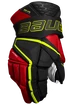 IJshockey handschoenen Bauer Vapor Hyperlite - MTO black/red/green Intermediate