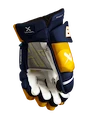 IJshockey handschoenen Bauer Vapor Hyperlite Navy/Gold Senior