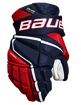 IJshockey handschoenen Bauer Vapor Hyperlite navy/red/white Junior