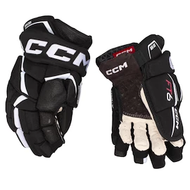 IJshockey handschoenen CCM JetSpeed FT6 Black/White Junior