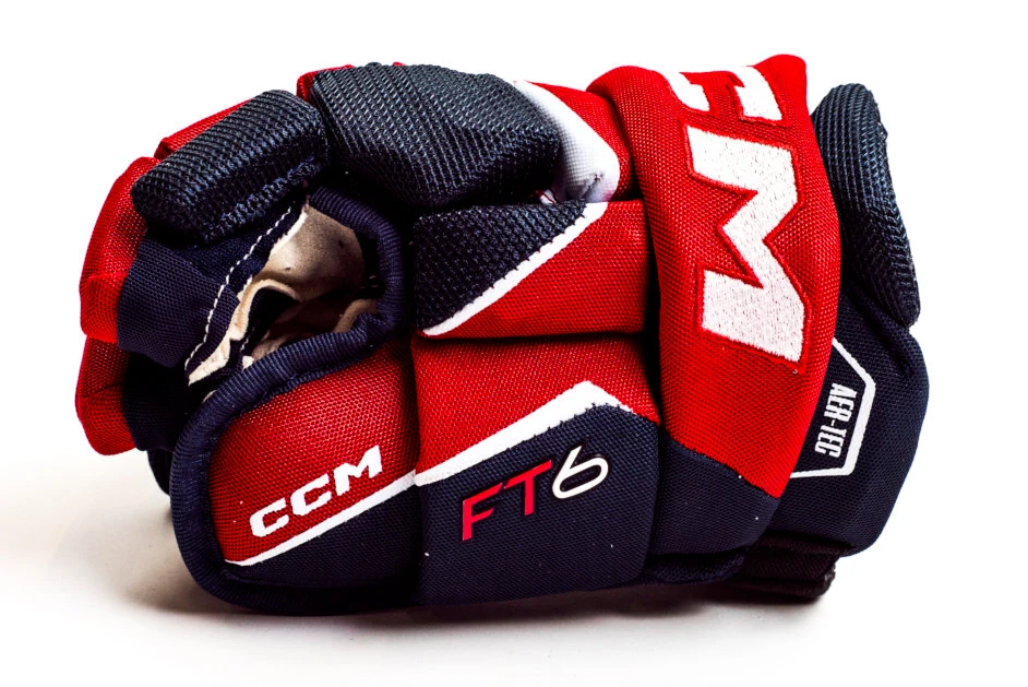 IJshockey handschoenen CCM JetSpeed FT6 Navy/Red/White Junior