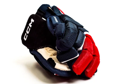 IJshockey handschoenen CCM JetSpeed FT6 Navy/Red/White Junior 10 inch