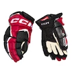 IJshockey handschoenen CCM JetSpeed FT6 Pro Black/Red/White Junior 11 inch