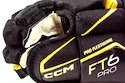 IJshockey handschoenen CCM JetSpeed FT6 Pro Black/Sunflower Senior