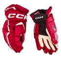 IJshockey handschoenen CCM JetSpeed FT6 Pro Red/White Senior