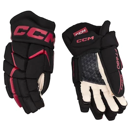 IJshockey handschoenen CCM JetSpeed FT680 Black/Red Senior