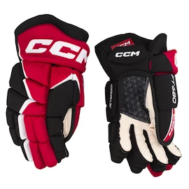 IJshockey handschoenen CCM JetSpeed FT680 Black/Red/White Senior