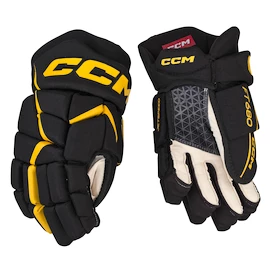 IJshockey handschoenen CCM JetSpeed FT680 Black/Sunflower Junior