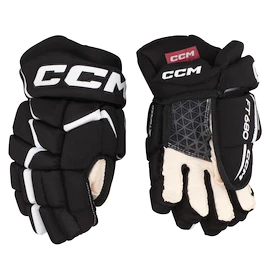 IJshockey handschoenen CCM JetSpeed FT680 Black/White Junior