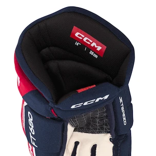IJshockey handschoenen CCM JetSpeed FT680 Navy/Red/White Senior