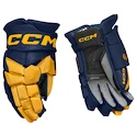 IJshockey handschoenen CCM JetSpeed FT8 Navy/Sunflower Senior 14 inch